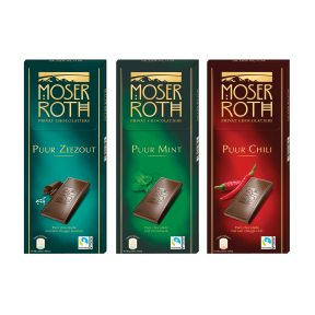 Moser roth Moser roth 85% puur voordelig bij ALDI