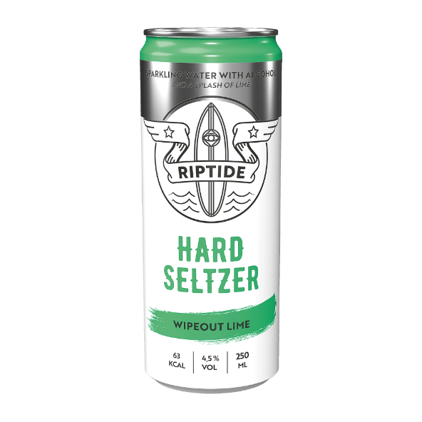 Hard seltzer Wipeout Lime voordelig bij ALDI