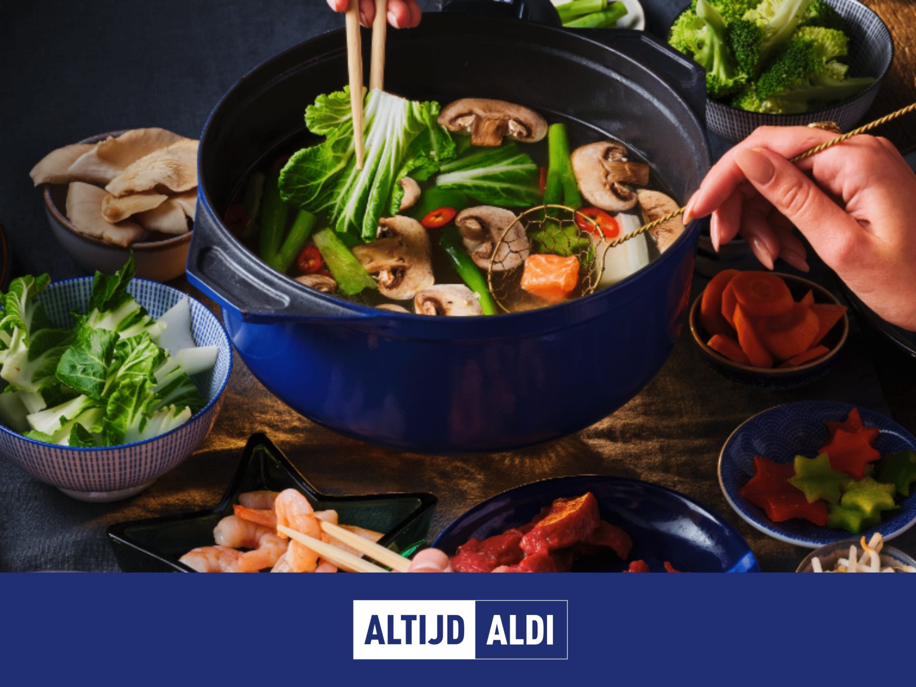 Chinese hotpot fijne tips voor een bouillon fondue Altijd ALDI