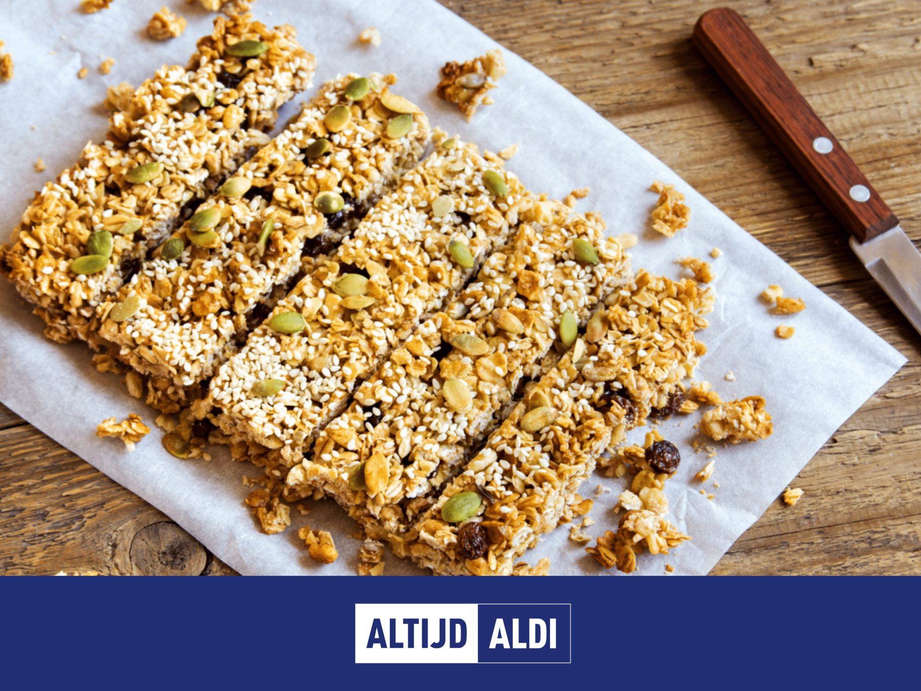 Zelf granola bars maken 3 variaties Altijd ALDI