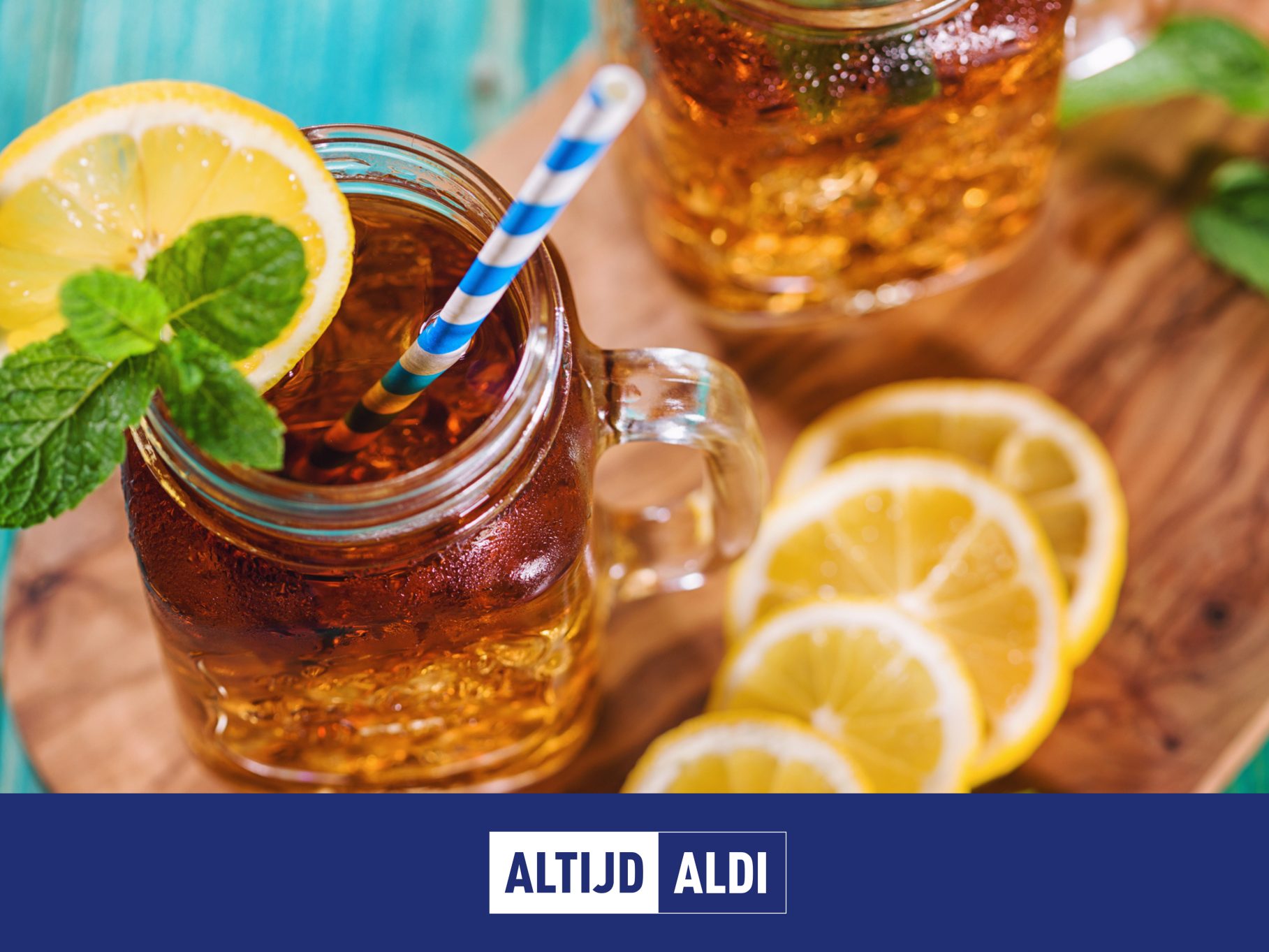 Homemade ice tea zo maak je zelf ijsthee Altijd ALDI