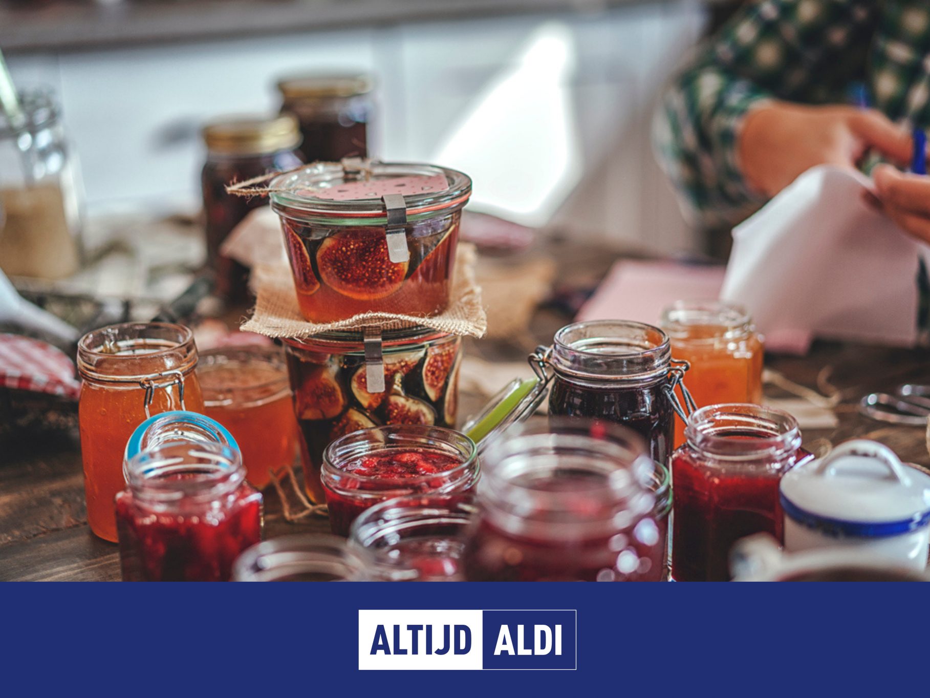 Jam maken doe je zo (met én zonder suiker) Altijd ALDI