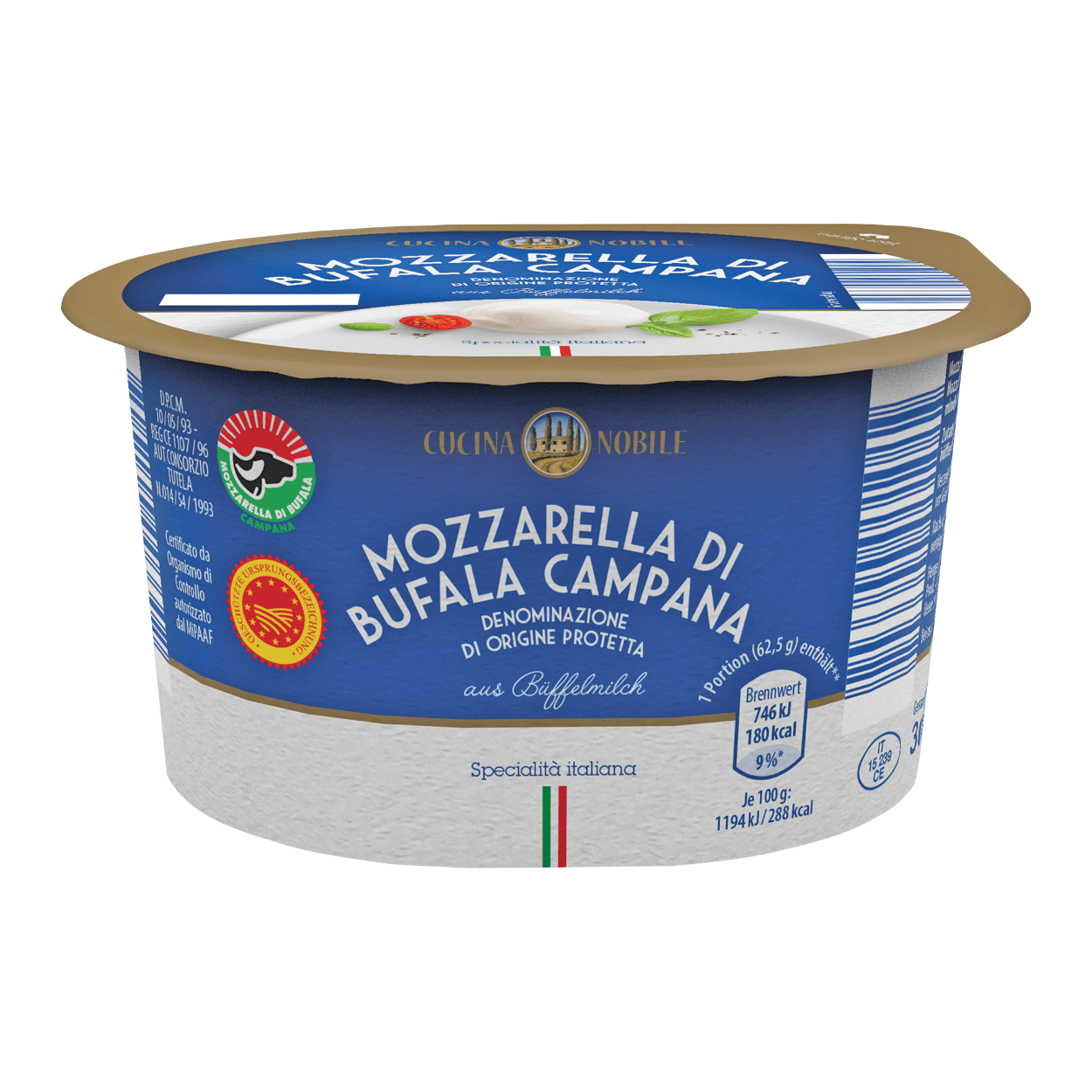 CUCINA NOBILE Buffelmozzarella DOP voordelig bij ALDI