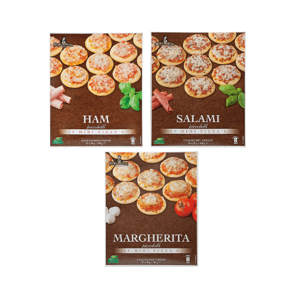 Mini pizza's voordelig bij ALDI