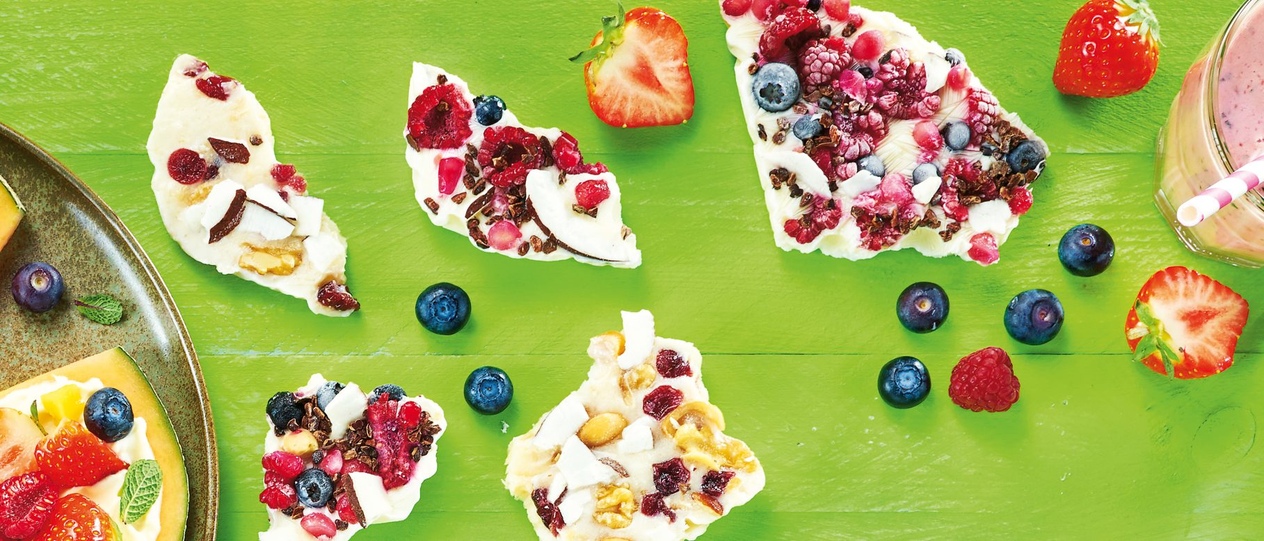 Frozen yoghurtplaat van ALDI